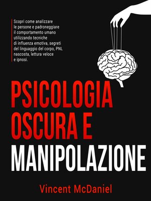 cover image of Psicologia oscura e manipolazione